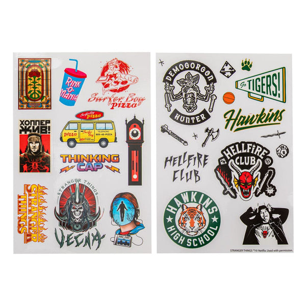Stranger Things-stickers - Seizoen 4