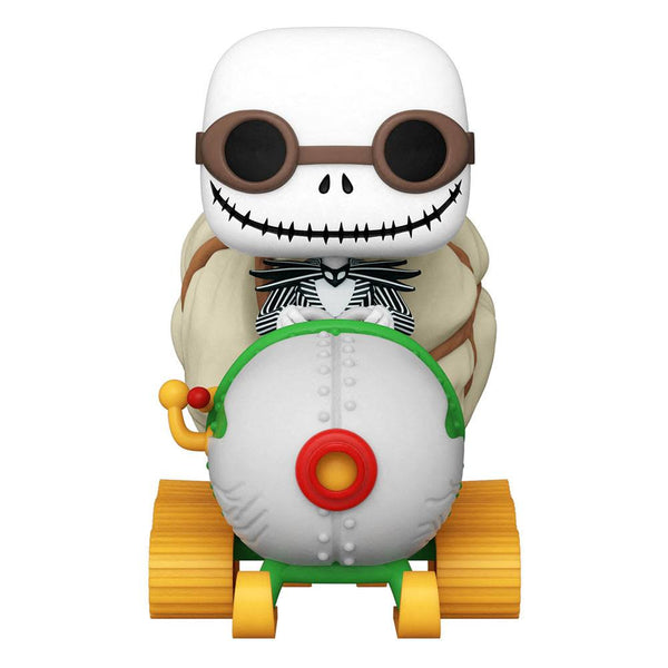 pop jack skellington in snowmobile