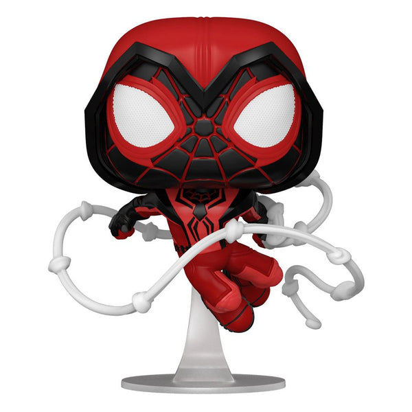 Funko Pop! Miles Morales (Crimson Cowl Suit) – Spider‑Man
