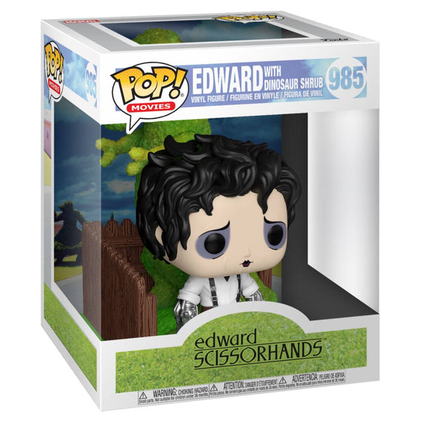 Funko Edward & Arbuste Dinosaure