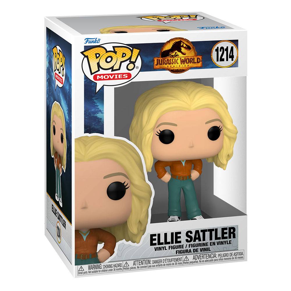 jurassic world 3 funko pop movies ellie sattler