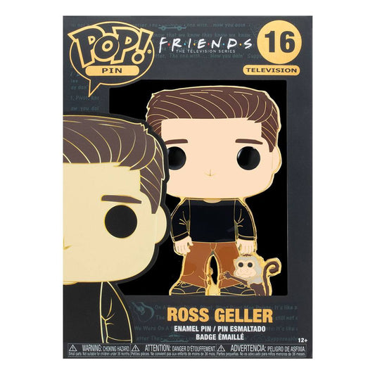 Pop! Pin Ross Geller with Monkey