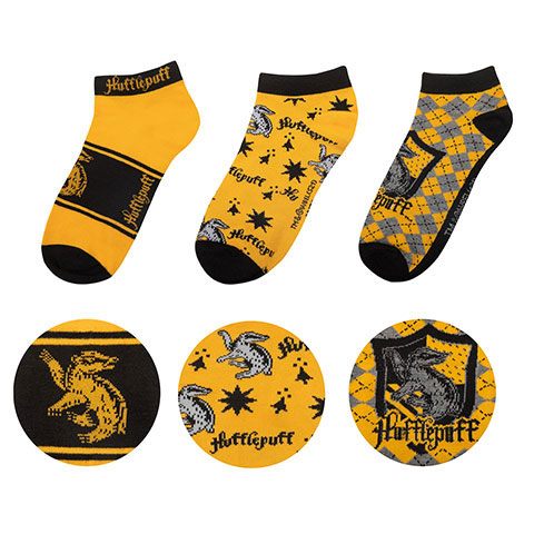 HARRY POTTER - Hufflepuff - Pack of 3 pairs of socks