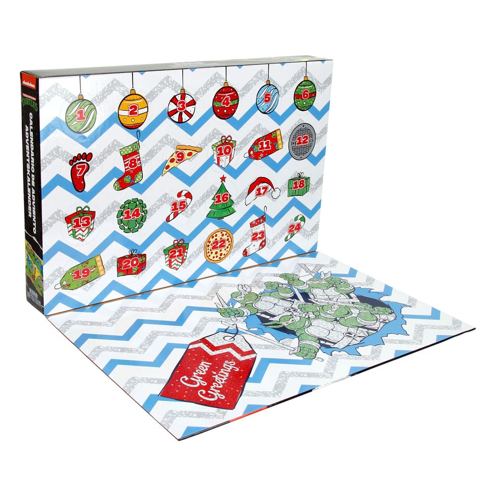 Calendrier de l'Avent Nano Metalfigs Tortues Ninja - Holiday