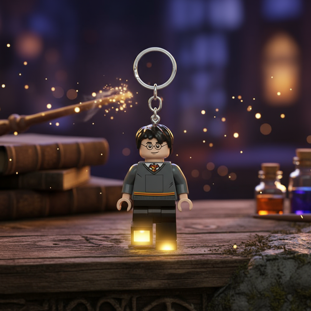 LEGO Harry Potter Light-Up Keychain - Harry