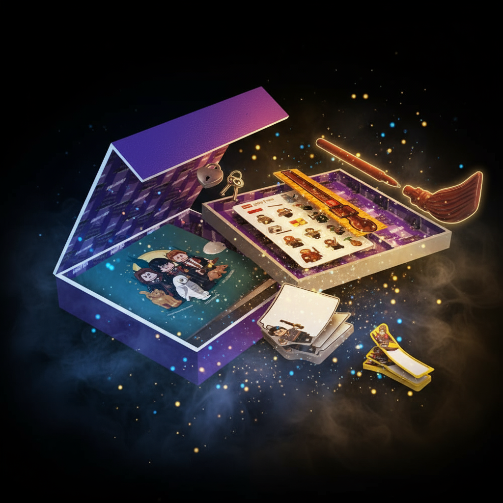 Journal intime avec cadenas LEGO Harry Potter