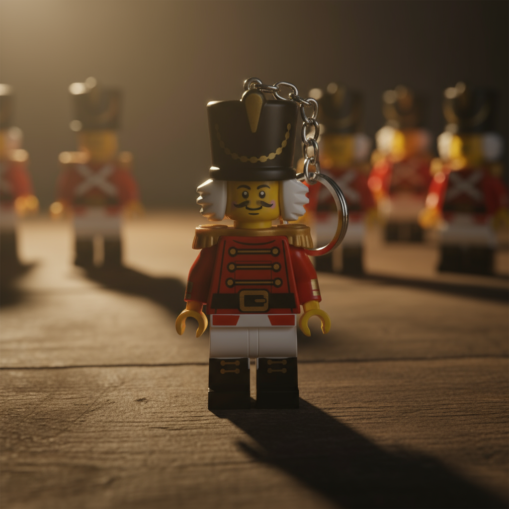 LEGO Notenkraker sleutelhanger met verlichting