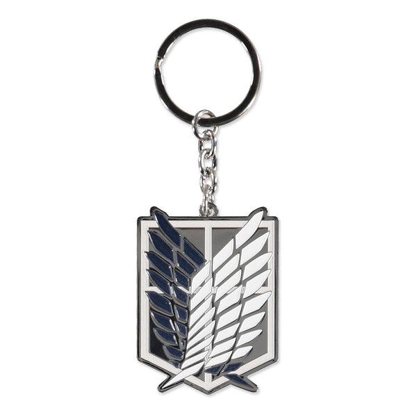 Attack on Titan metalen sleutelhanger - logo