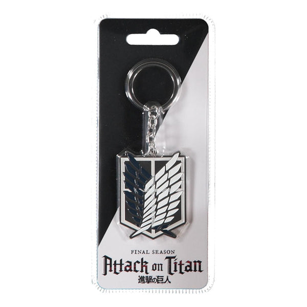 Attack on Titan metalen sleutelhanger - logo