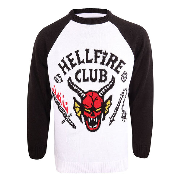 Stranger Things Christmas Sweater - Hellfire Club