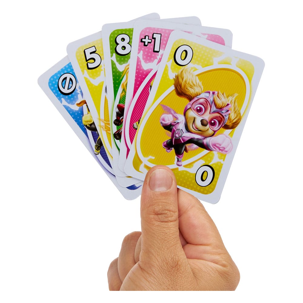jeu de cartes uno junior patpatrouille le film mattel