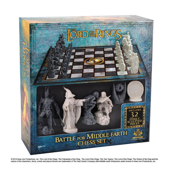echiquier le seigneur des anneaux noble collection