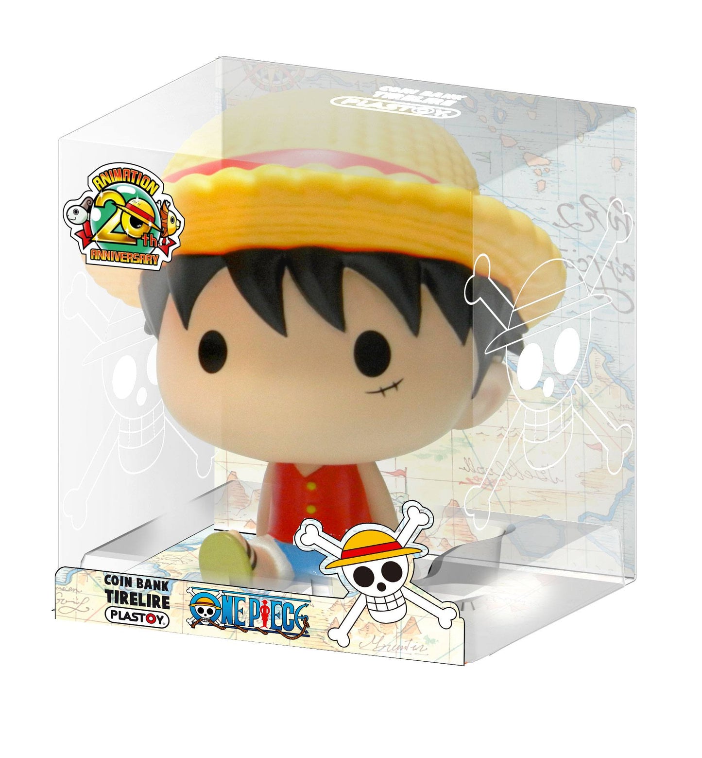 One Piece Piggy Bank - Monkey D. Luffy Chibi