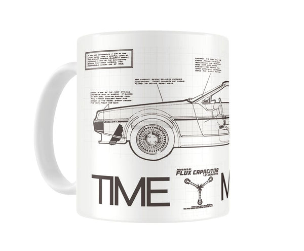 Zurück in die Zukunft Tasse – Zeitmaschine