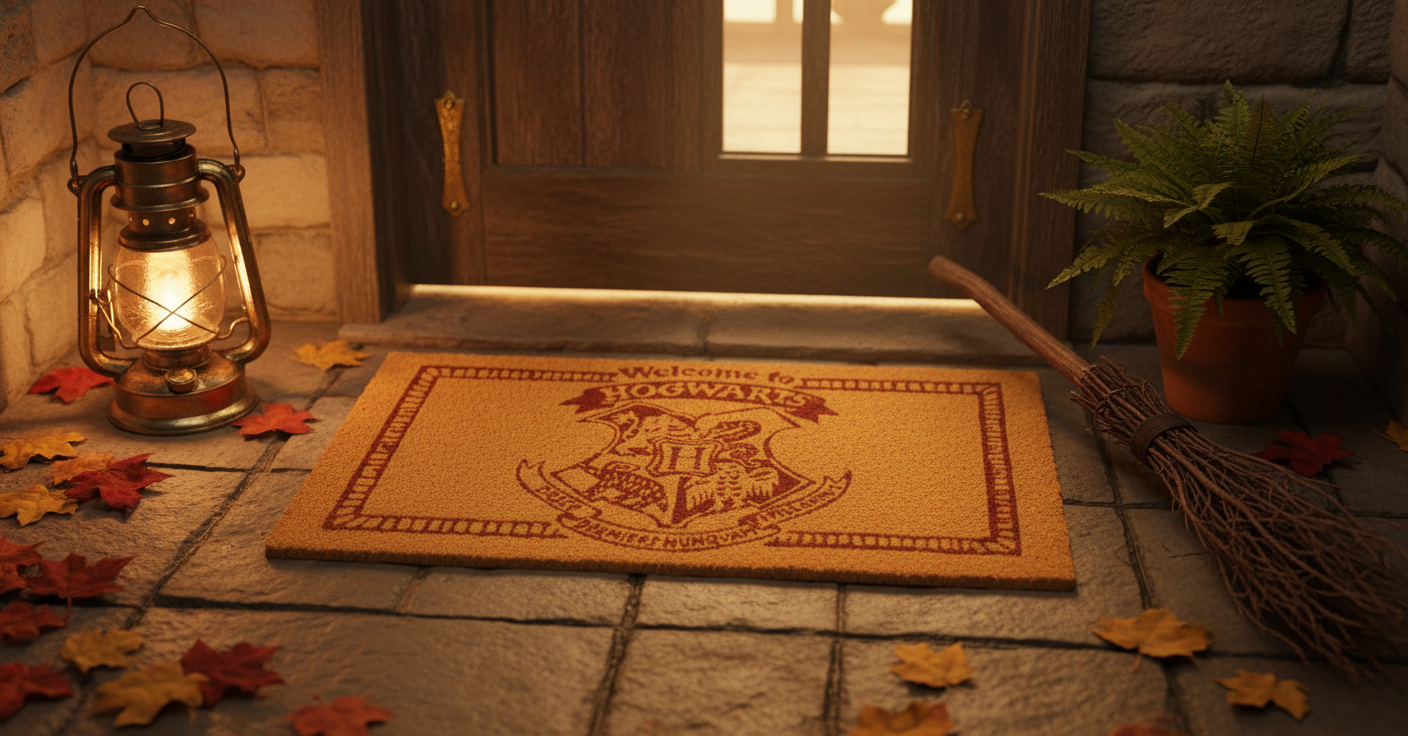 Harry Potter Doormat - Welcome To Hogwarts