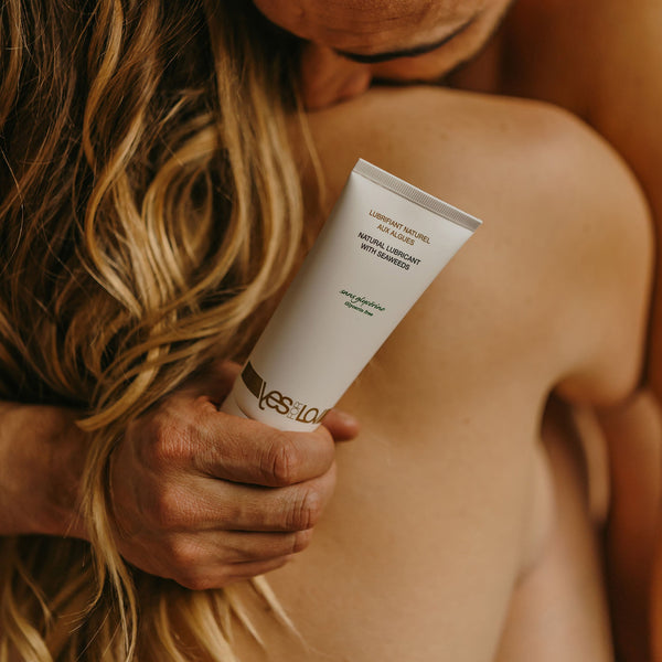 NATURAL INTIMATE LUBRICANT with organic algae, glycerin-free