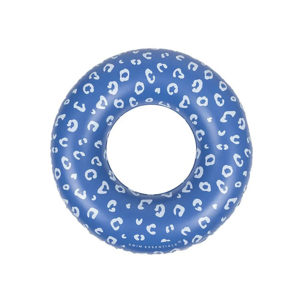 Blue Leopard Pool Float