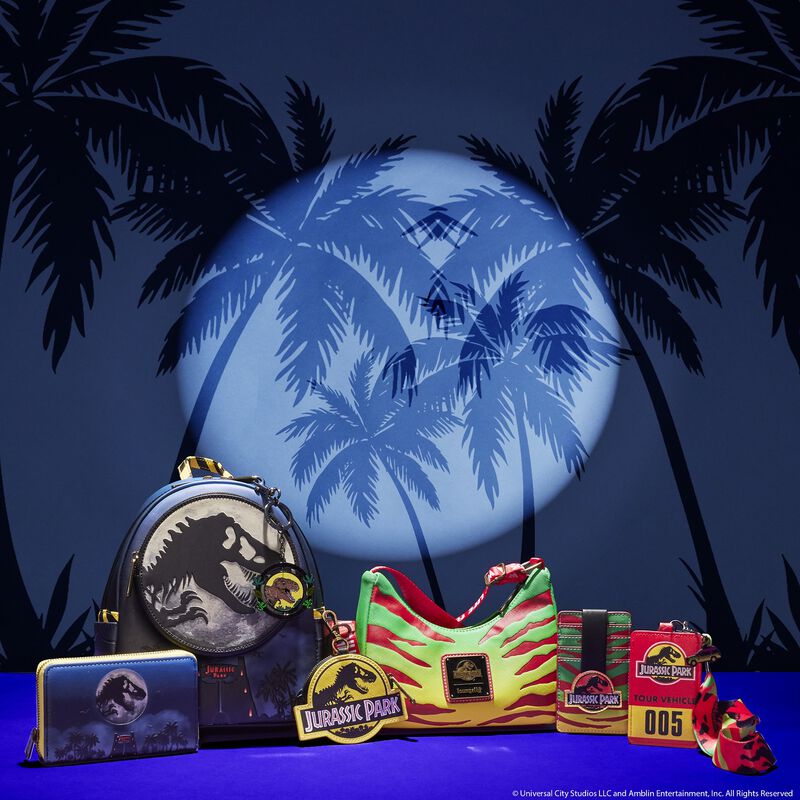 Small Jurassic Park Backpack - Dino Moon