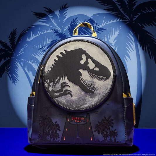 Small Jurassic Park Backpack - Dino Moon