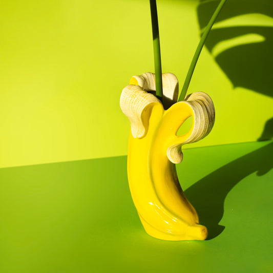 Banana Romance Vase
