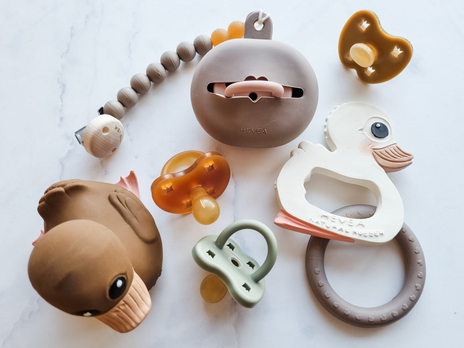 Sucettes et anneaux de dentition