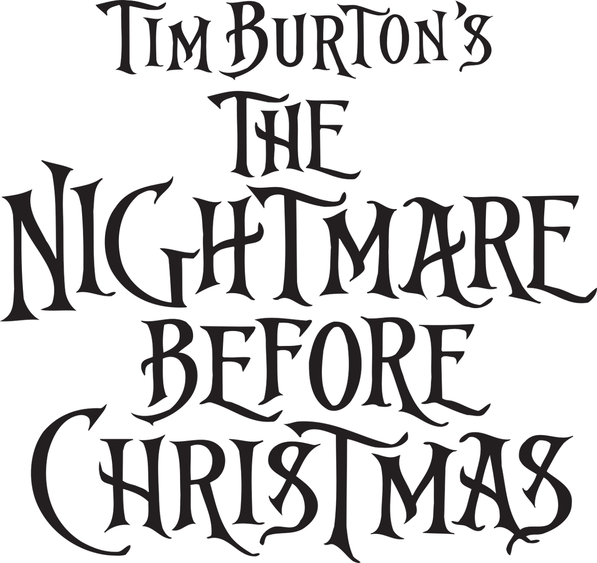 Logo L'Étrange Noël de monsieur Jack / The Nightmare Before Christmas