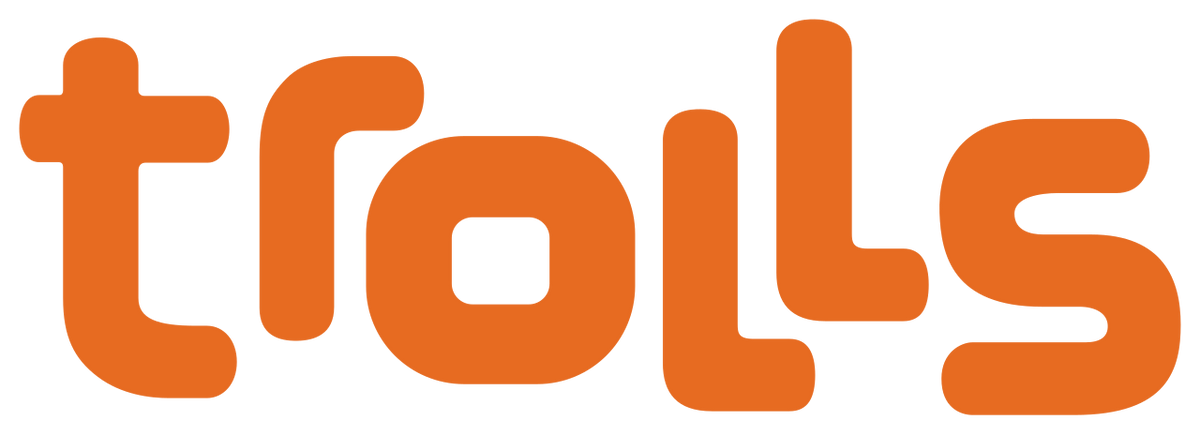 Logo van Trolls