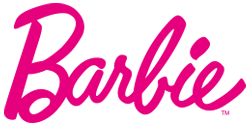 Logo van Barbie