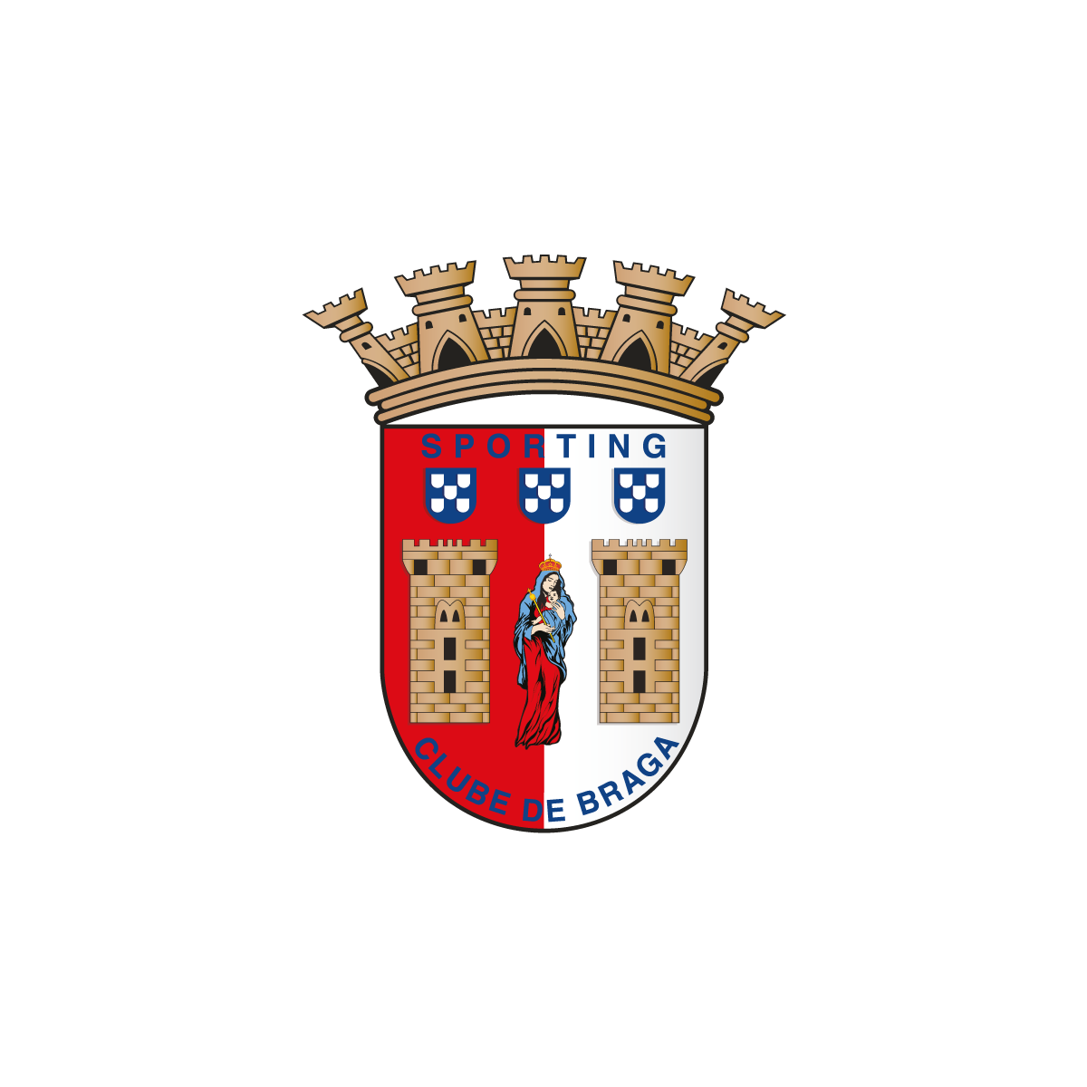 Officieel logo van SC Braga