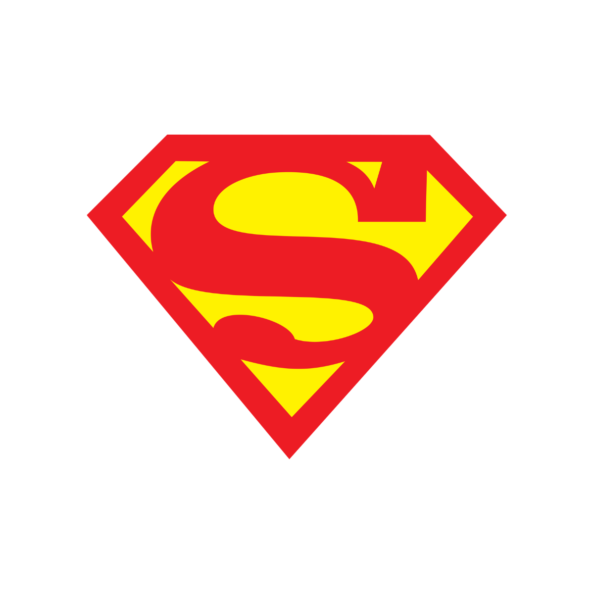 Logo van Superman