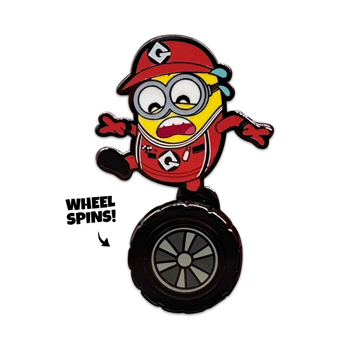 Tire Minion Spinning Pin
