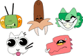Set de pin's Gamecade