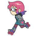 Ramona Skating Pin