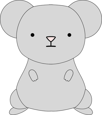 Poorly Drawn Lines Plush (9in)