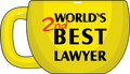 Mug World's 2nd Best Lawyer