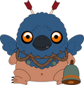 Path of Exile Baby Crowbell Plush (9in)