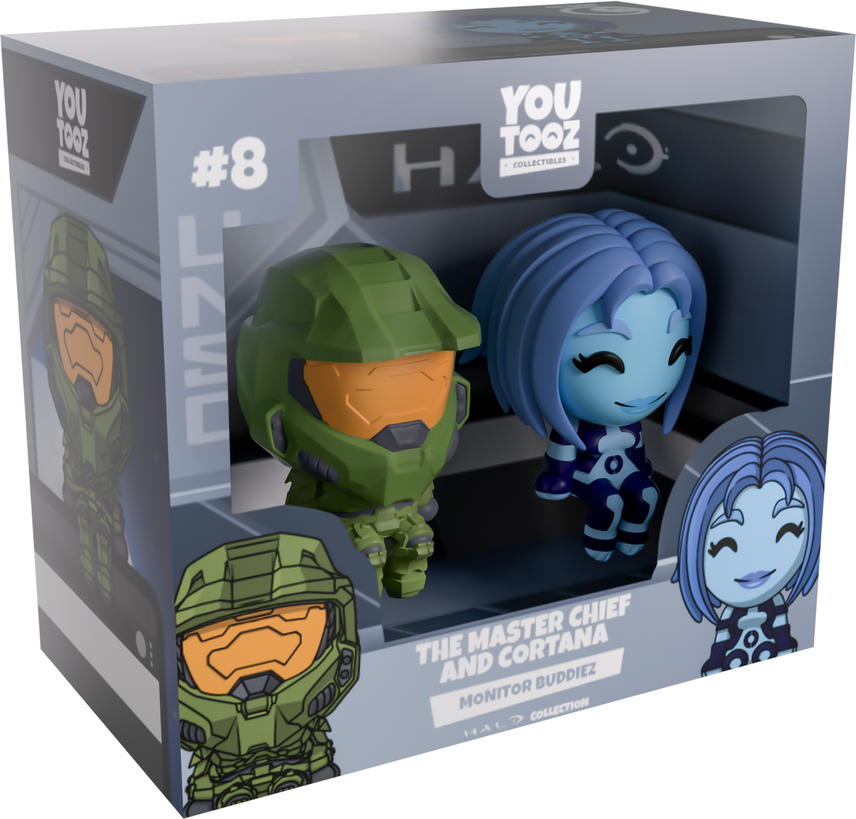 The Master Chief & Cortana Monitor Buddiez