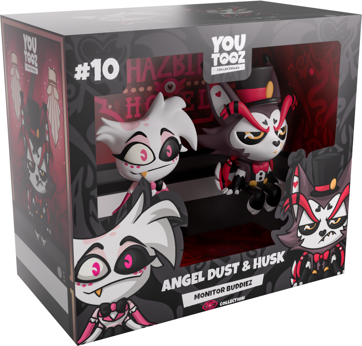 Angel Dust & Husk Monitor Buddiez