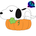 Peluche Pumpkin Snoopy