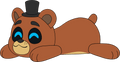 Peluche lestée Freddy