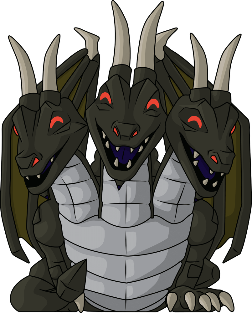 Roi dragon noir