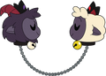 Goat and Lamb Lapel Pin