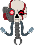 Servo Skull Shoulder Rider (6in)