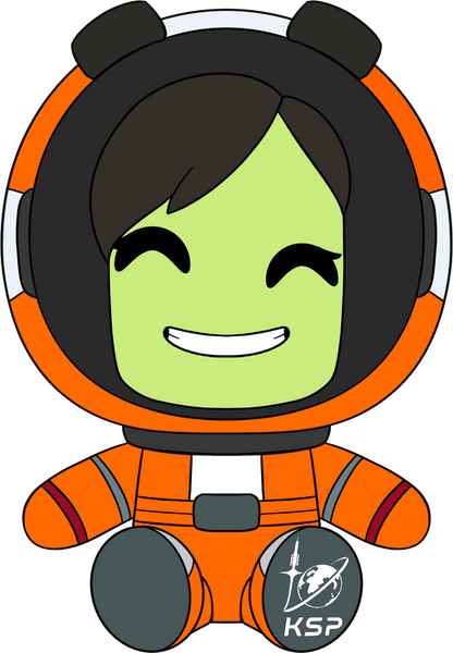 Kerbal Space Program Female Plush (9in)