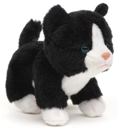 Standing Tuxedo Kitten Plush