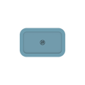 Boîte à Goûter "Snack Box" - Powder Blue