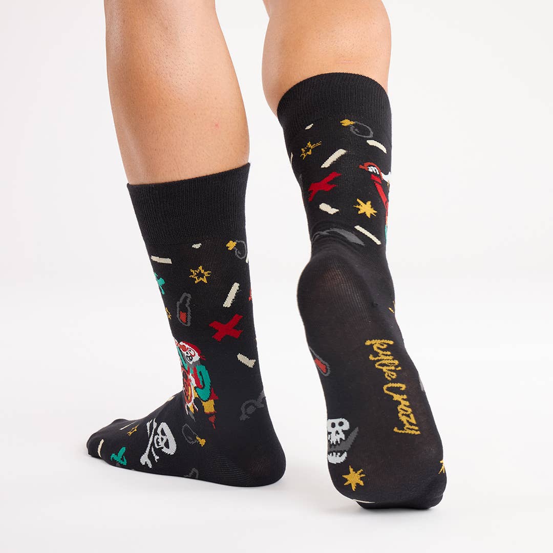 PIRATA Fun Seamless Unisex Cotton Socks