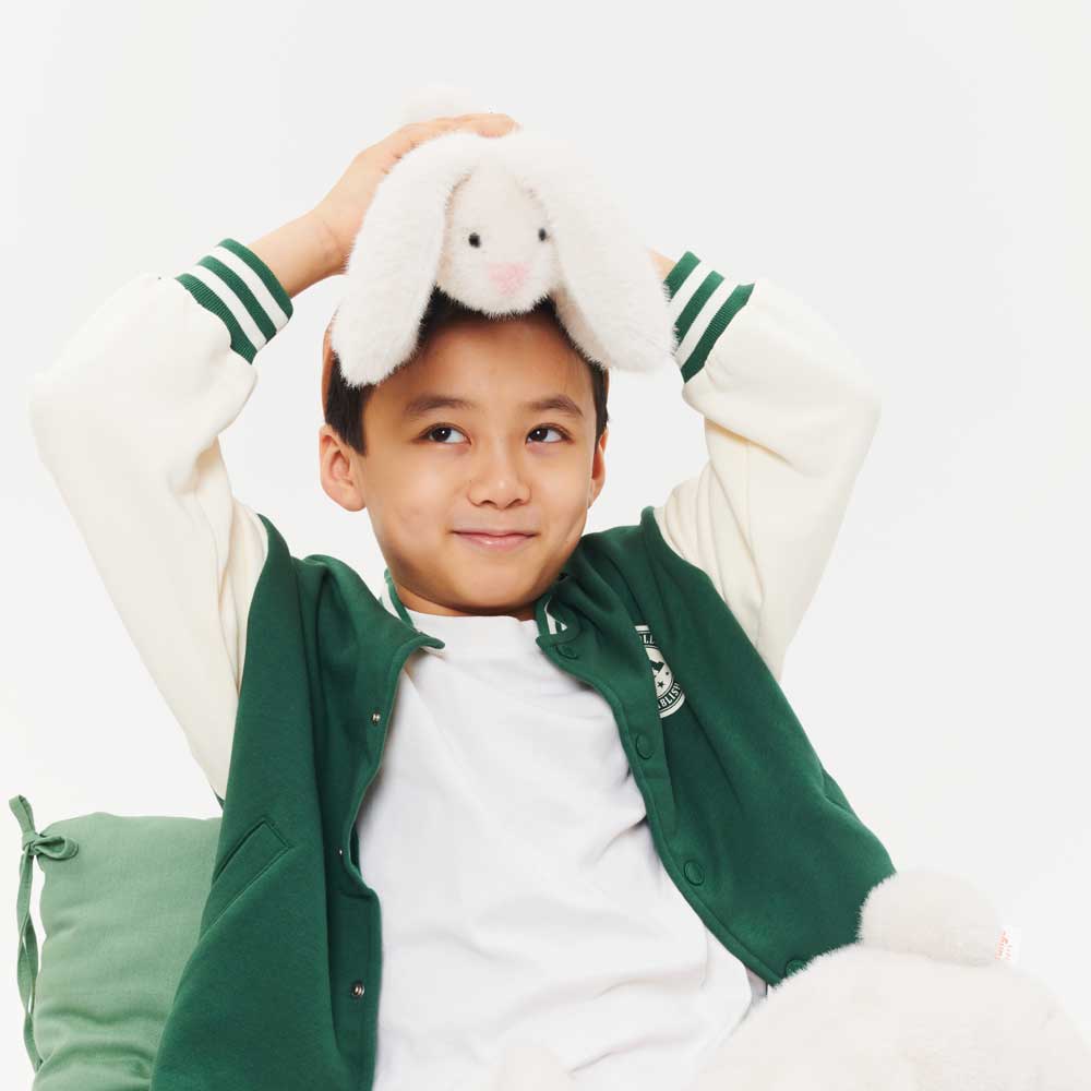 Lapin en peluche ultra doux - 40 cm - Dès la naissance