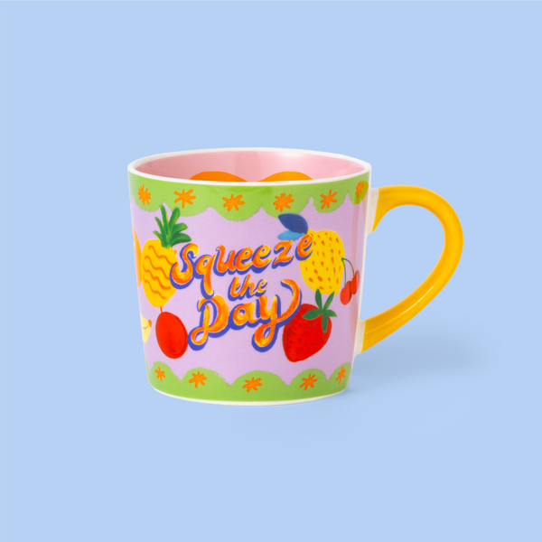“Squeeze the Day” Fruit Mug
