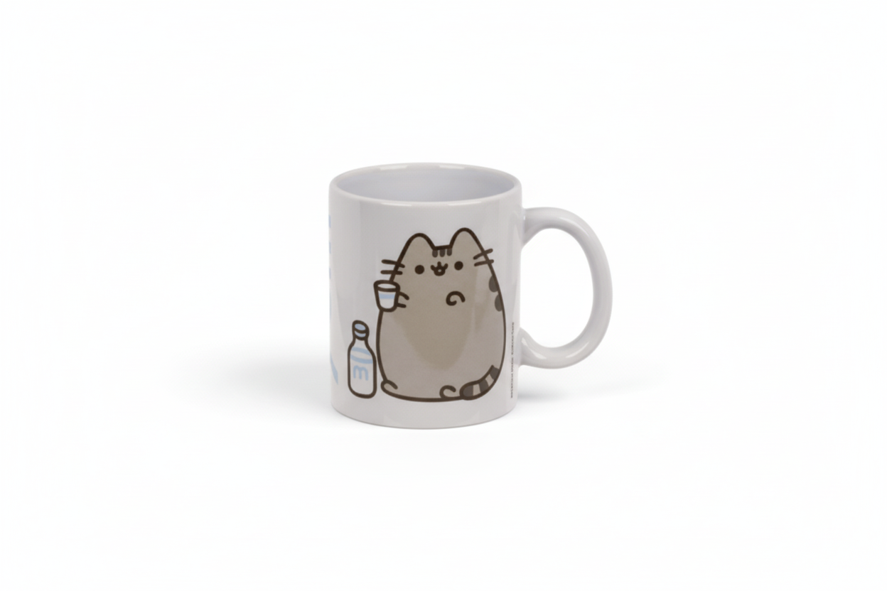 Mug, Pusheen - “Yum”, stoneware,